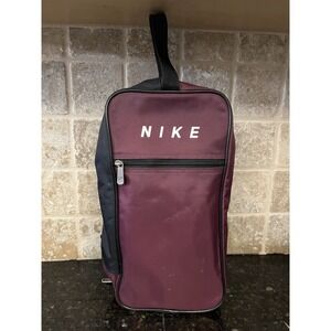 Nike Swoosh Travel Golf Shoe Bag Burgundy Casual Travel Sneaker Shoes